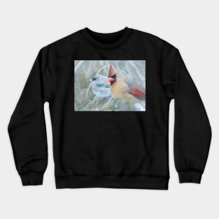 Songbirds in the pines... Crewneck Sweatshirt